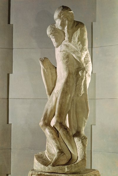 Rondanini Pieta, 1564 (marmer) door Michelangelo Buonarroti